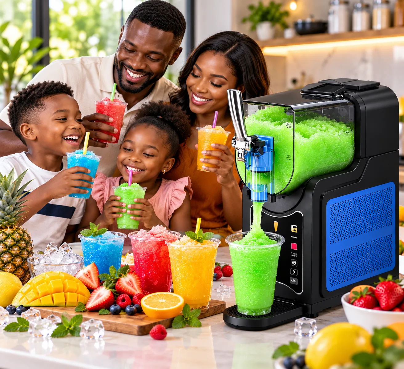 🧊 MACHINE À GRANITÉ WINNING STAR 2,6 L – Préparez des boissons glacées à la maison ! — miniature 2