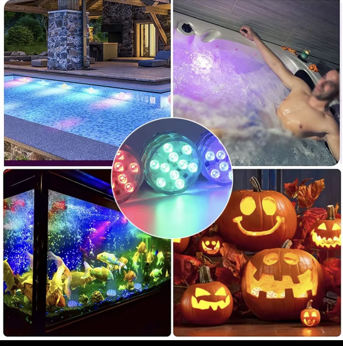2 HydroLED™ – La lumière qui change l’ambiance de ta piscine, ton bain ou ton jardin — miniature 8