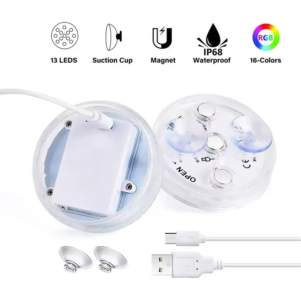 2 HydroLED™ – La lumière qui change l’ambiance de ta piscine, ton bain ou ton jardin — miniature 5