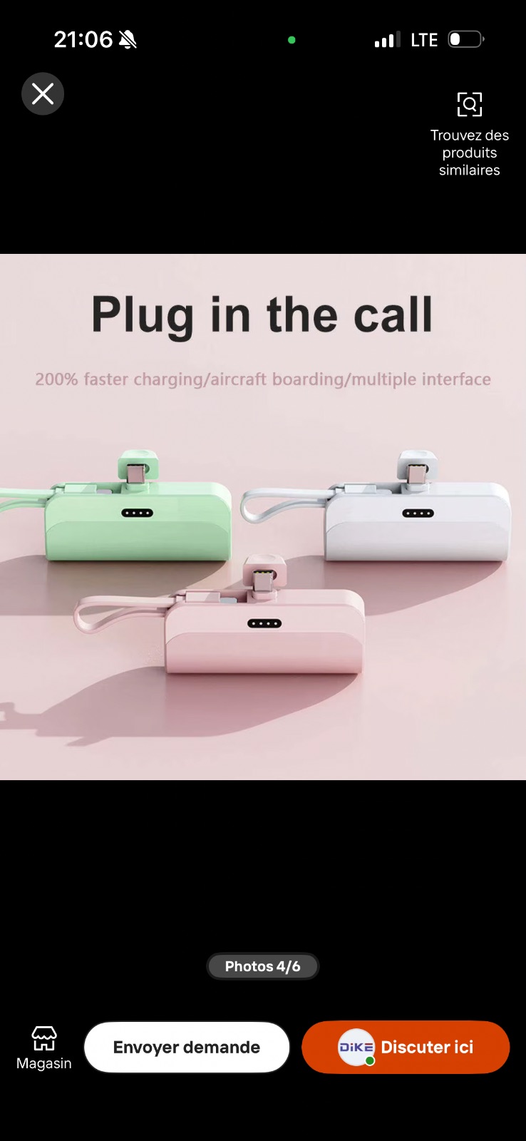 PowerBank ultra pratique pour cas urgent — miniature 3