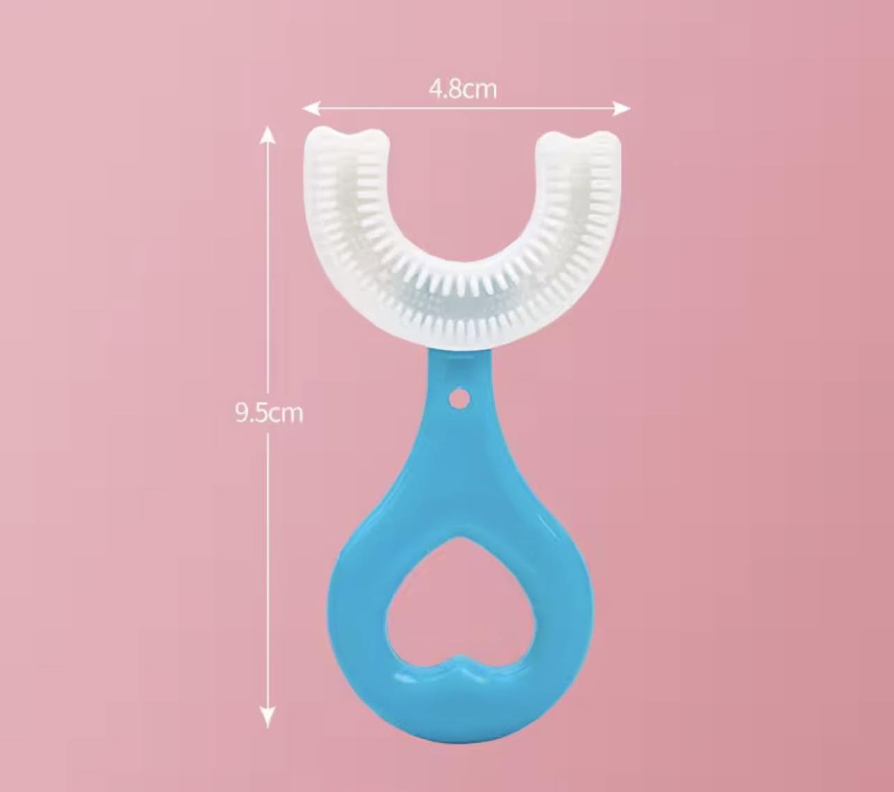 Brosse à Dents U 360° pour Enfants - Pack de 2 brosses + 1 Pâte dentifrice d'Enfants — miniature 3