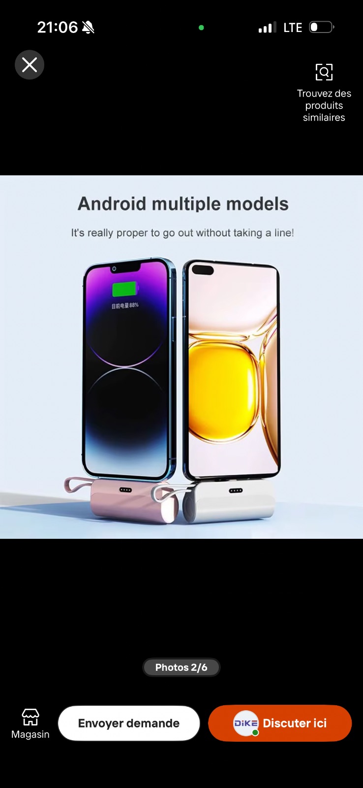 PowerBank ultra pratique pour cas urgent — miniature 5