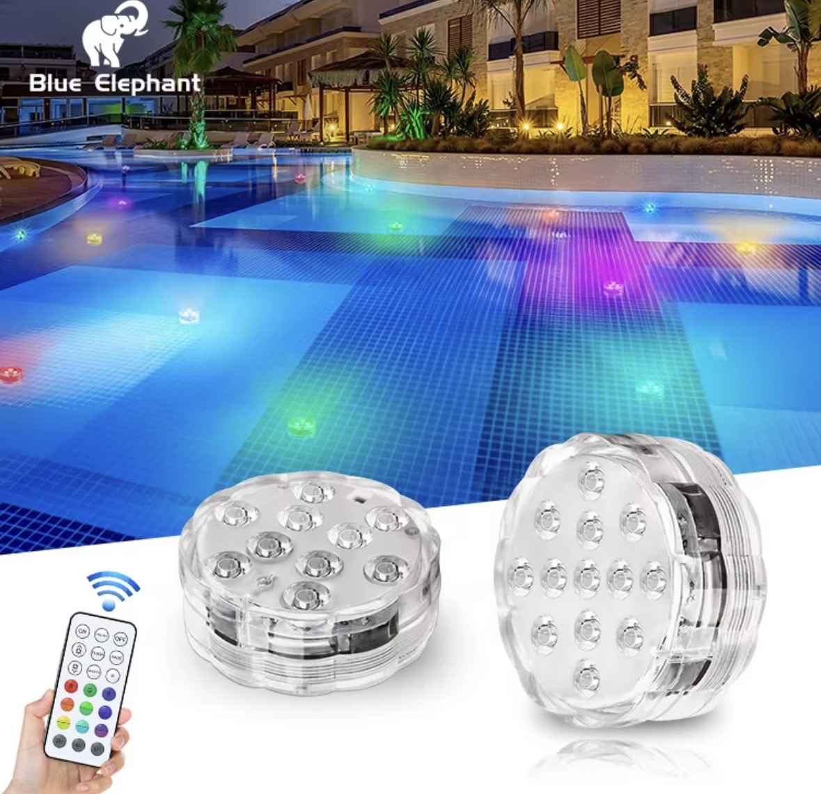 2 HydroLED™ – La lumière qui change l’ambiance de ta piscine, ton bain ou ton jardin — miniature 11