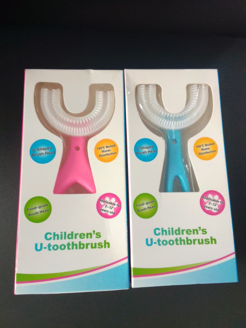 Brosse à Dents U 360° pour Enfants - Pack de 2 brosses + 1 Pâte dentifrice d'Enfants — miniature 5