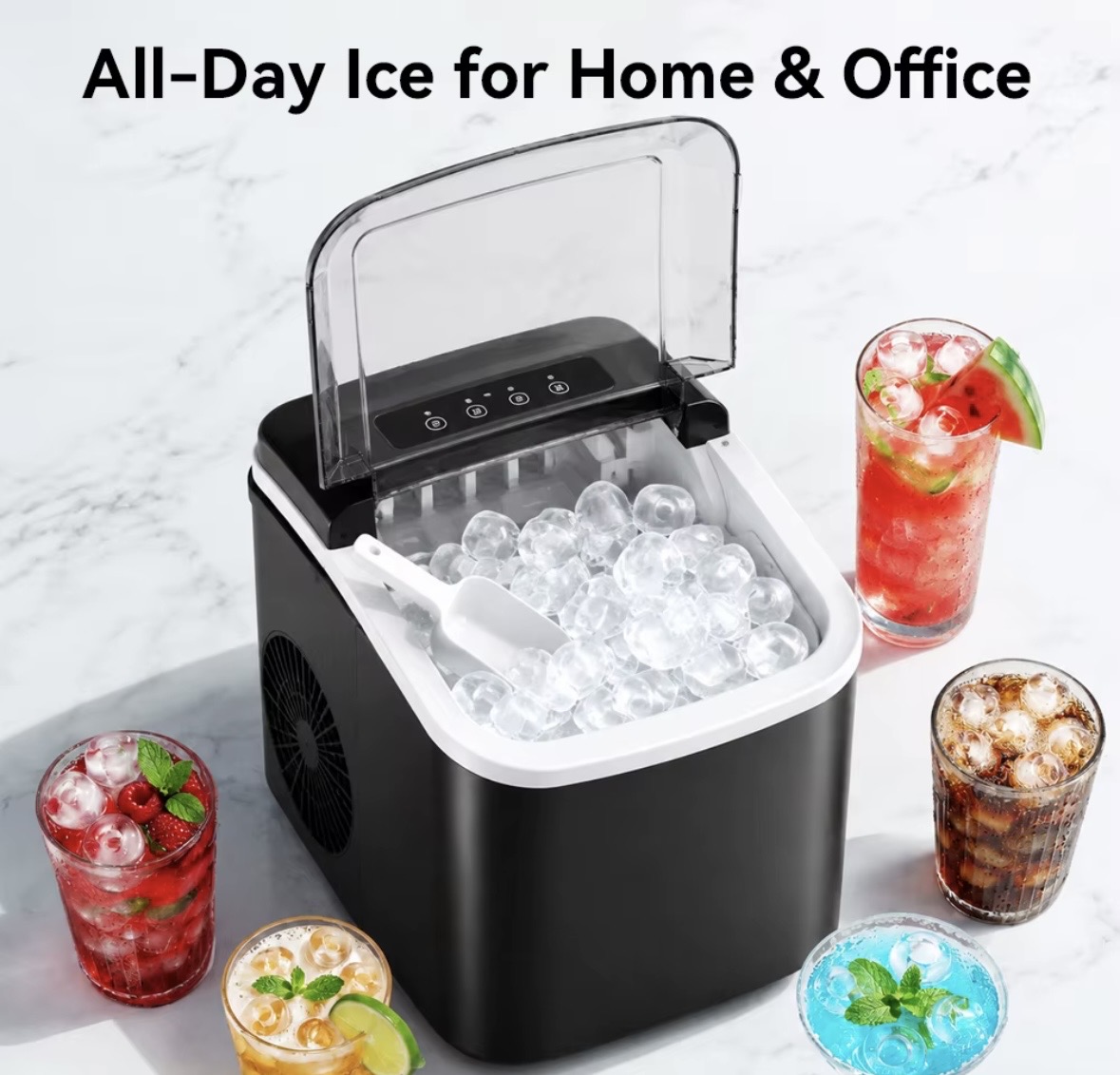 🧊 FICHE PRODUIT PROFESSIONNELLE – MACHINE À GLAÇONS GRAND MODÈLE (30 KG/JOUR) — miniature 4